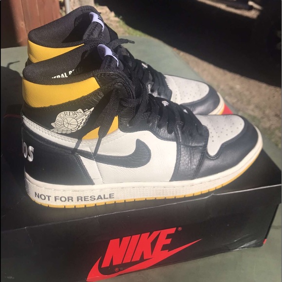 not for resale shoes